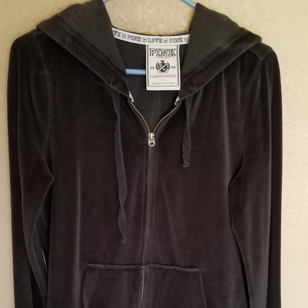Velour victoria secret track suit
